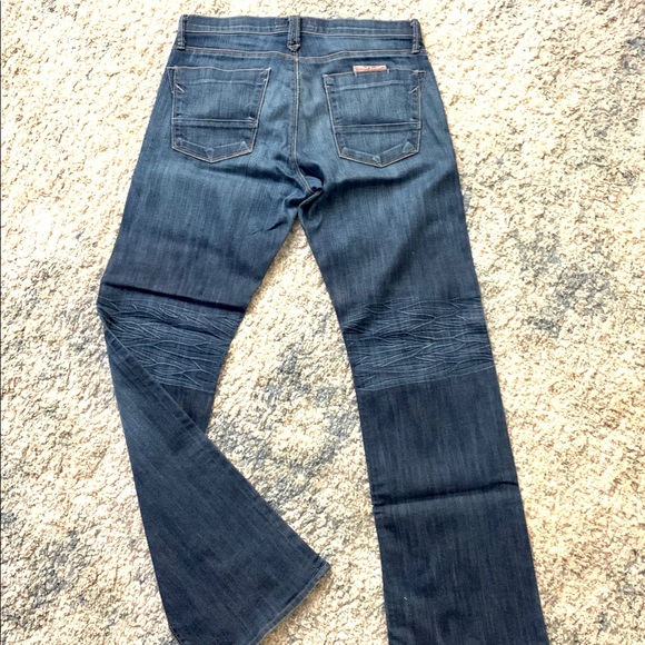 Hudson men’s straight leg button fly jeans - Picture 2 of 3